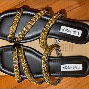 Steve Madden “PACIFIC” chain sandal